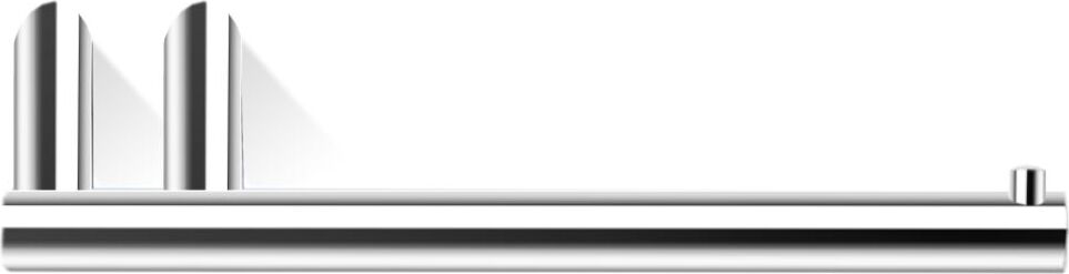 Wieszak na papier toaletowy Mikado chrom