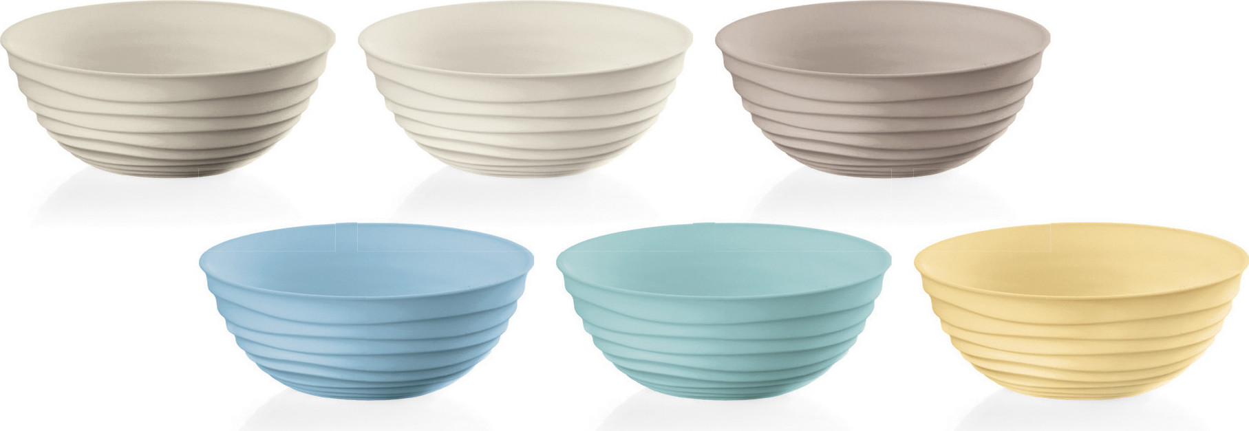 Miski Tierra S kolorowe 6 szt.