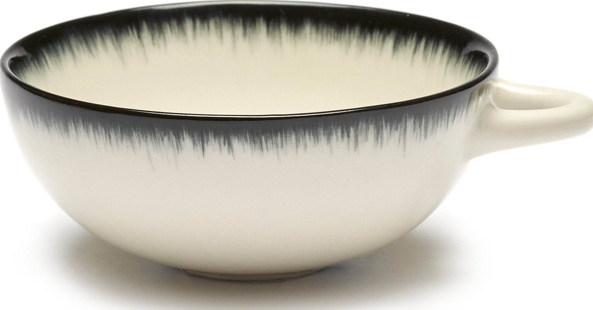 Filiżanka do espresso Dé A 80 ml czarno-biała