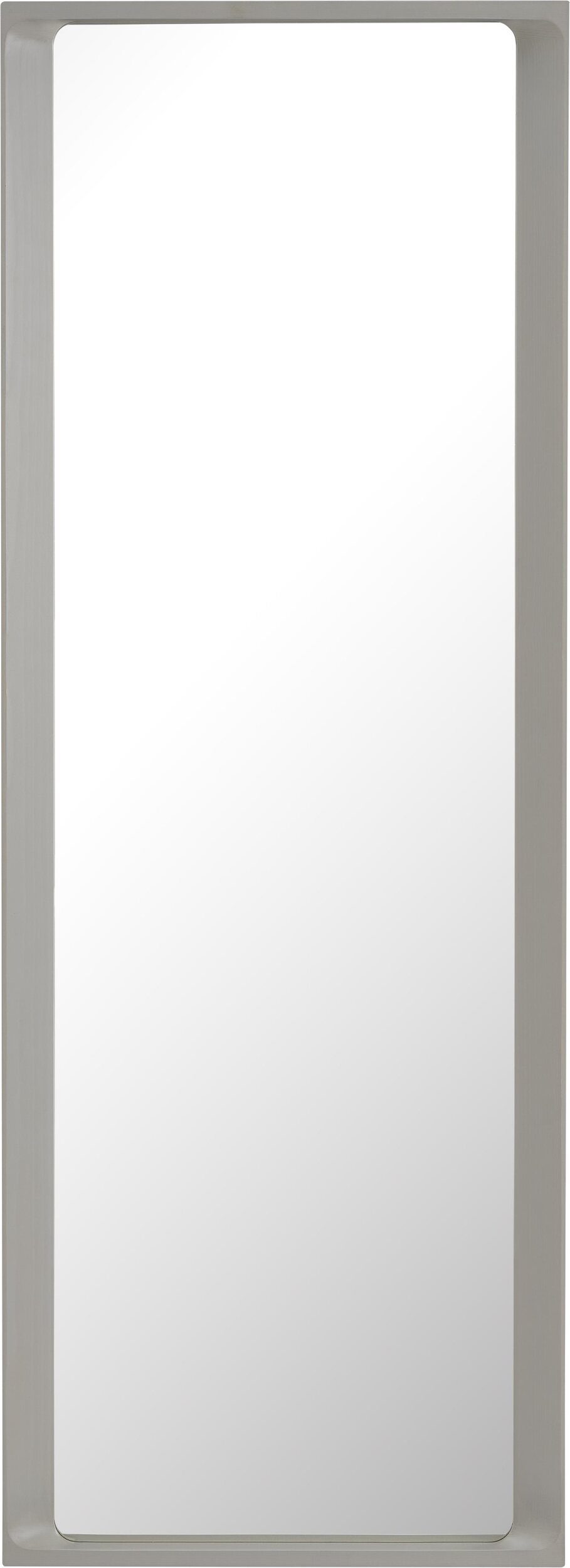 Lustro ścienne Arced 170 cm jasnoszare