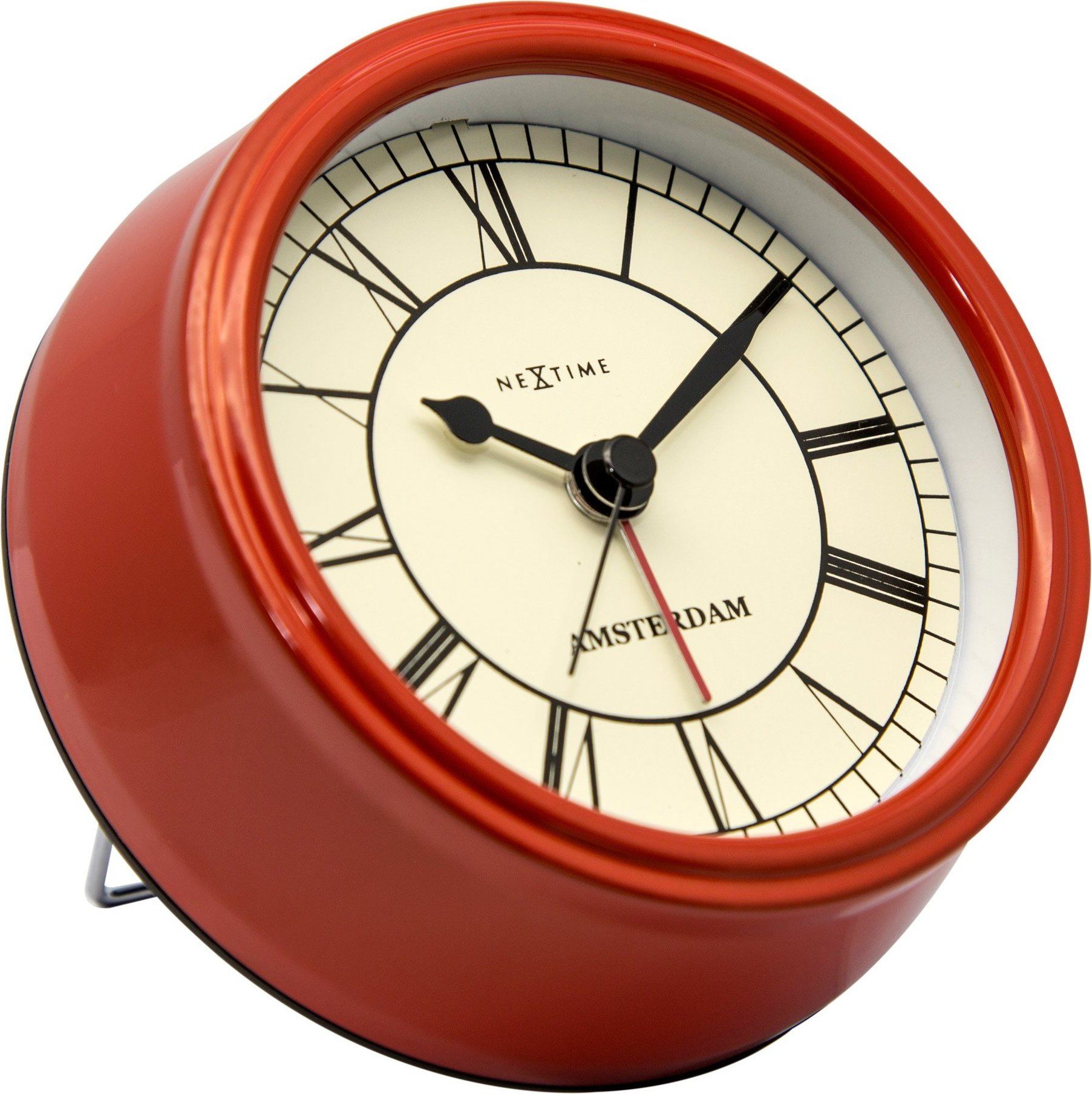 Budzik Small Amsterdam czerwony