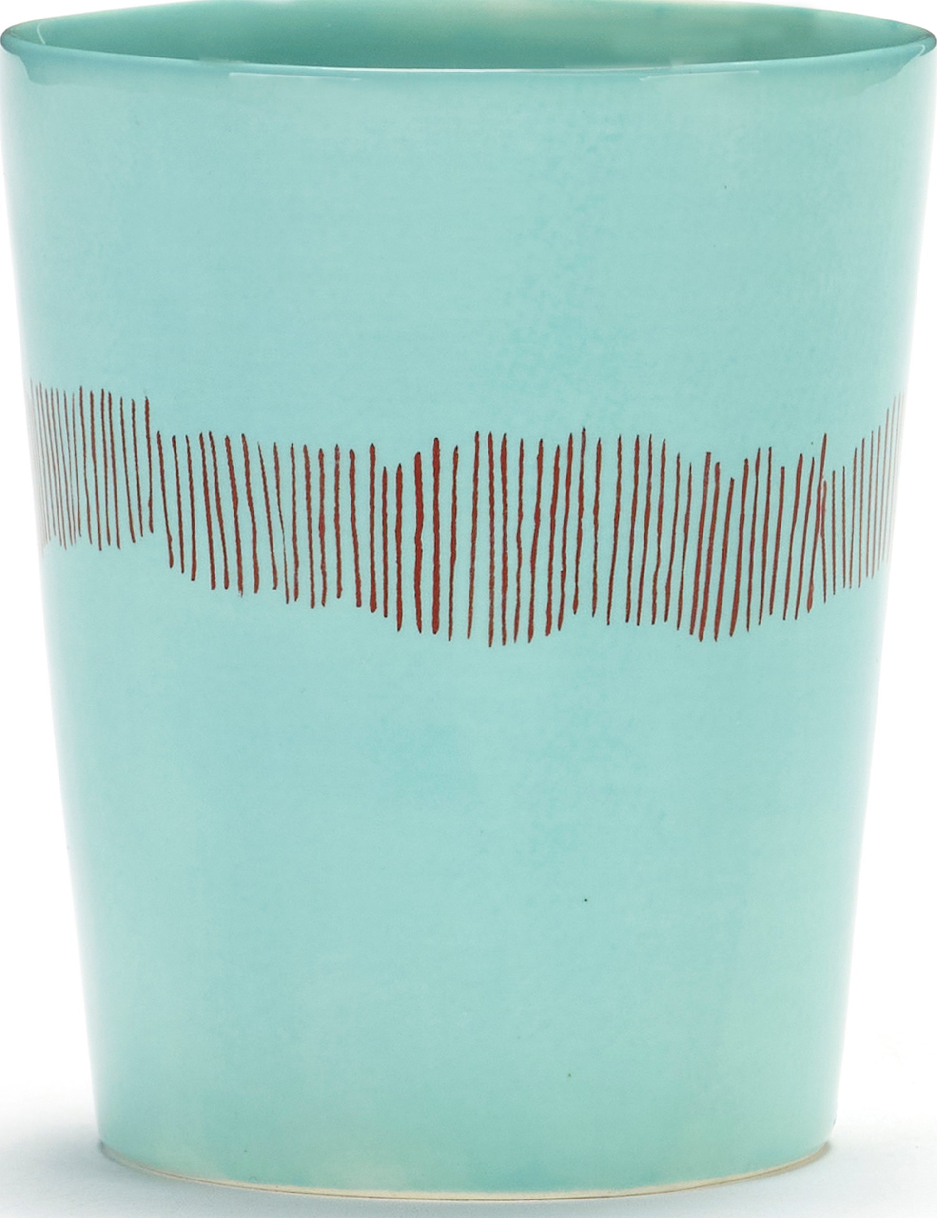 Kubek do herbaty Feast 330 ml niebiesko-czerwony