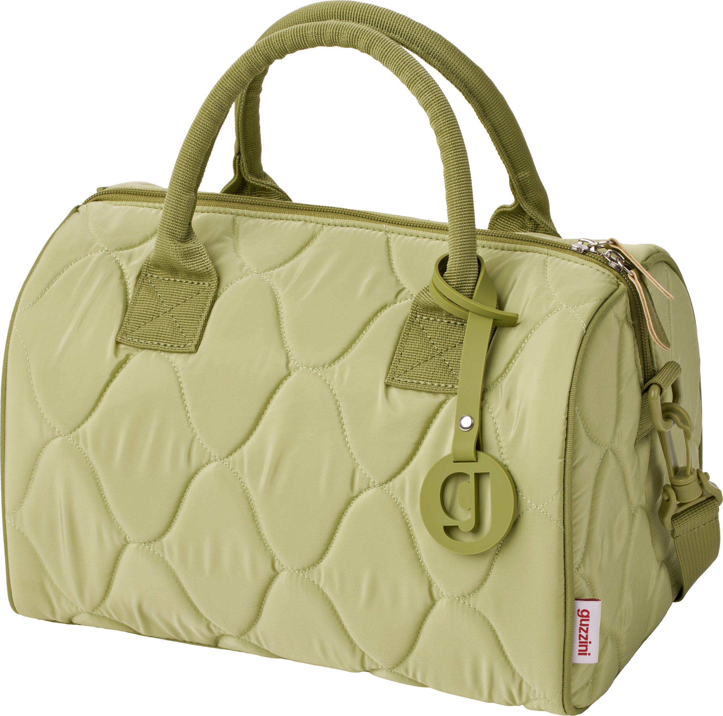 Torba termiczna Handy Greta zielona z paskiem na ramię