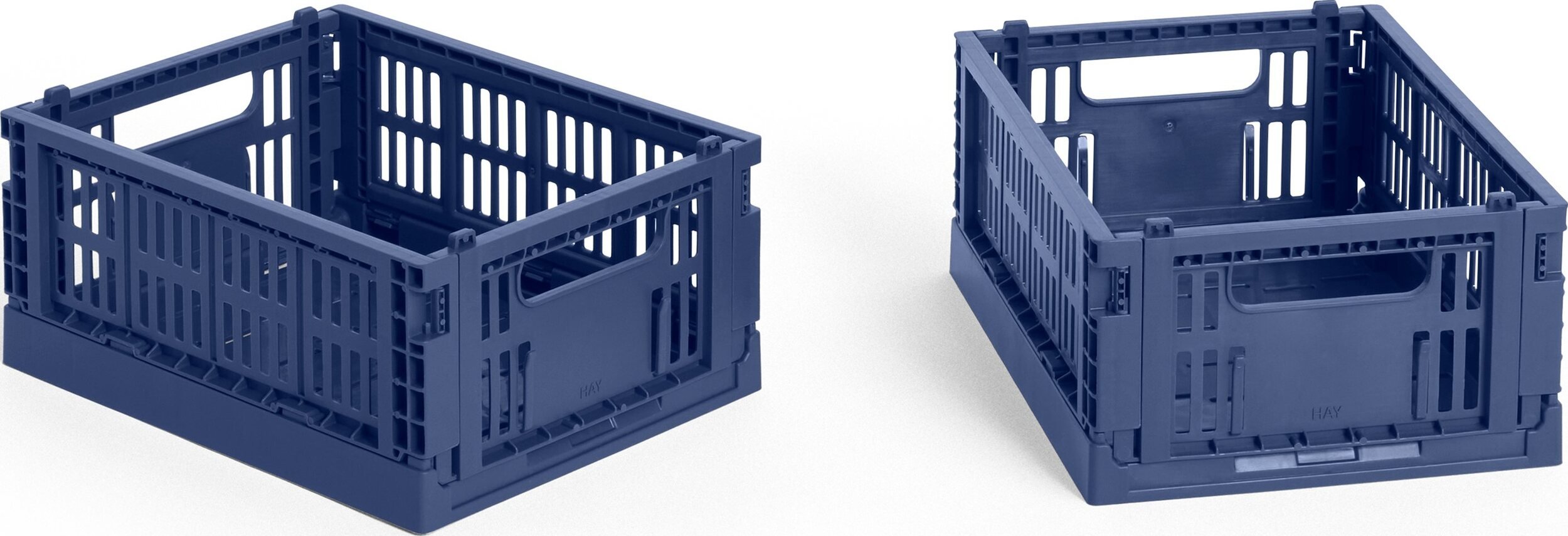 Kosze do przechowywania Hay Colour Crate Mini granatowe 2 szt.