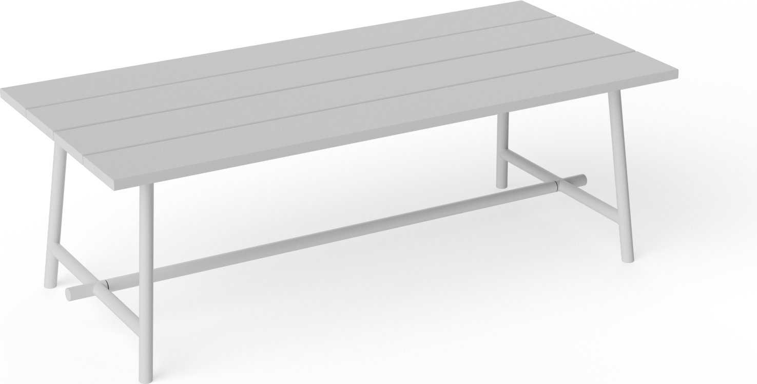 Stół ogrodowy Fred's jasnoszary