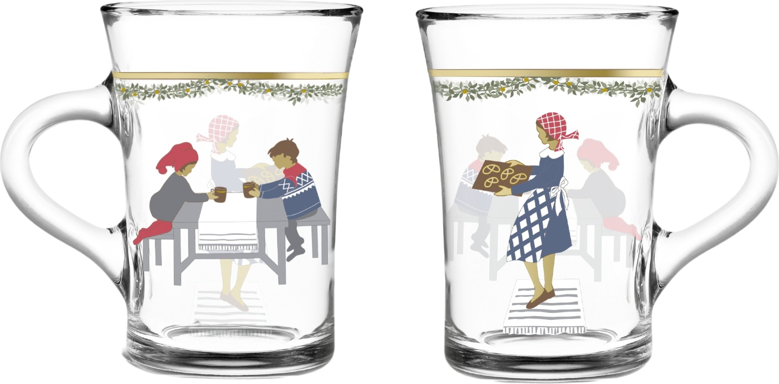 Szklanki do herbaty świąteczne Holmegaard 2024 2 szt.