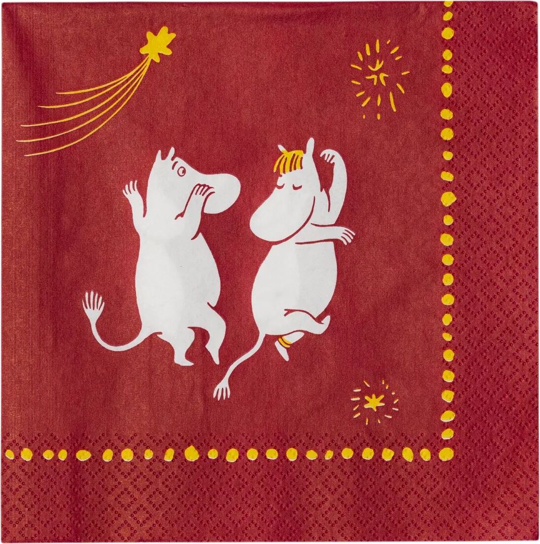 Serwetki papierowe Arabia Finland Muminki Festive Moments 33 cm 20 szt.