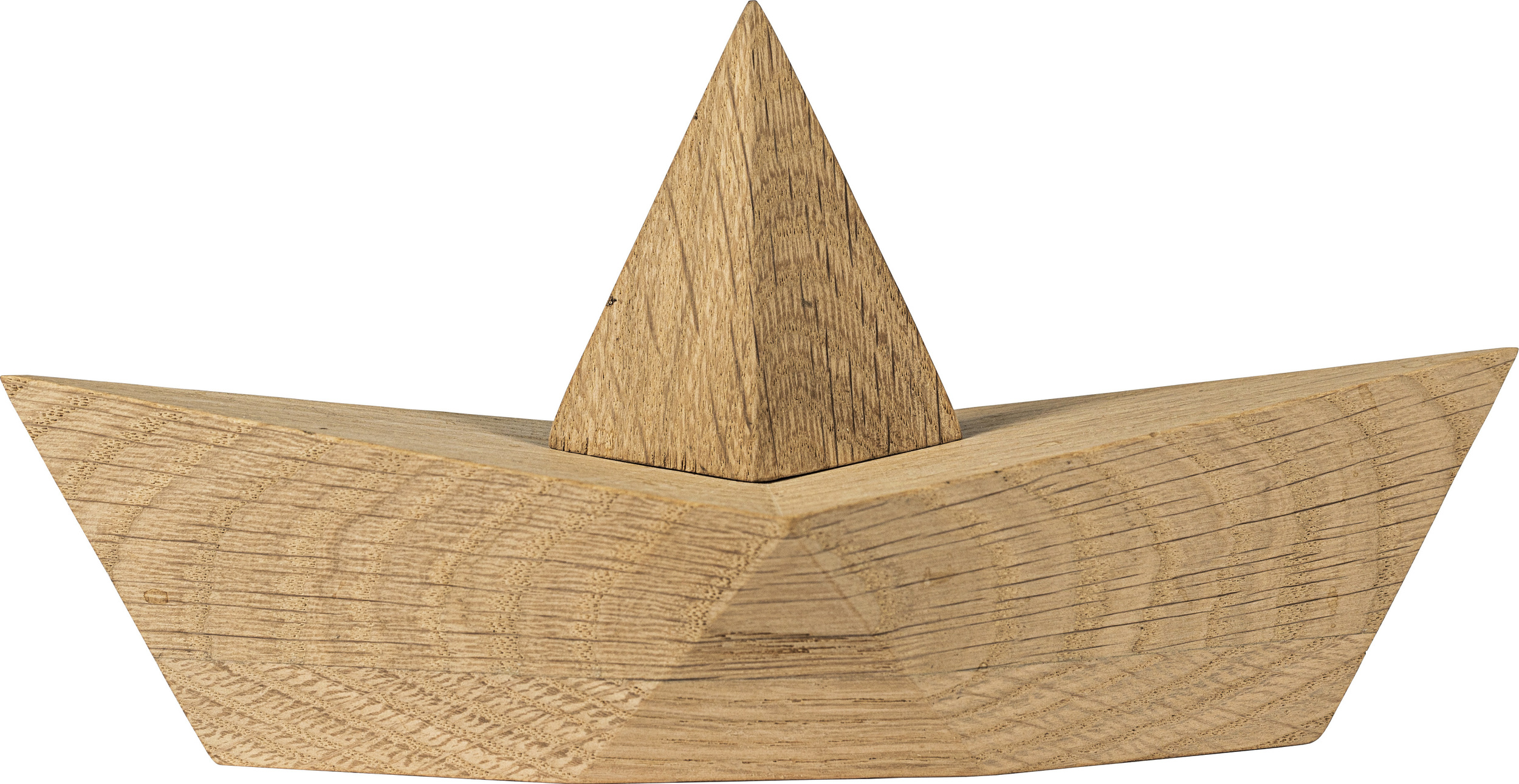 Dekoracja Admiral statek L naturalny dąb