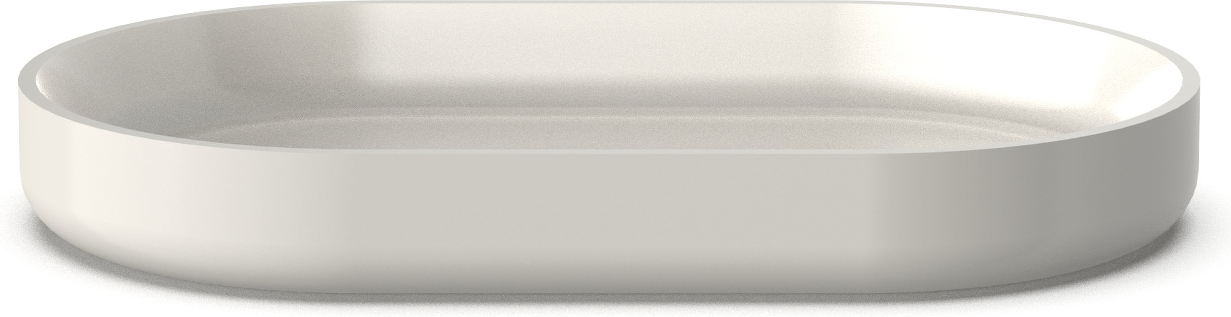 Taca łazienkowa Of Line 20 cm kremowa