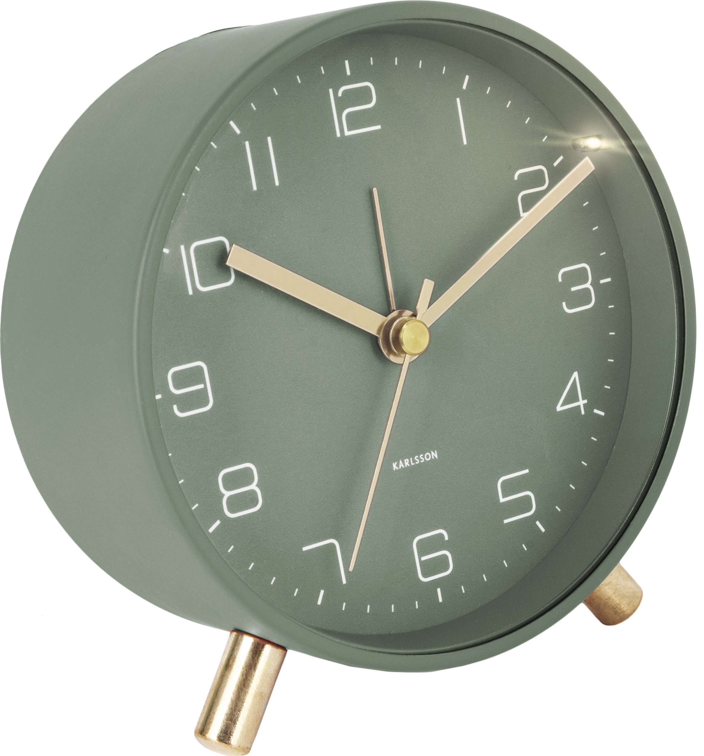 Budzik Lofty zielony