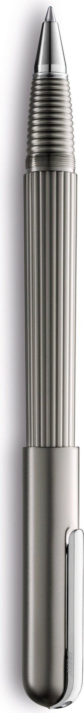 Długopis Imporium tytan mat platynowy polerowany klips