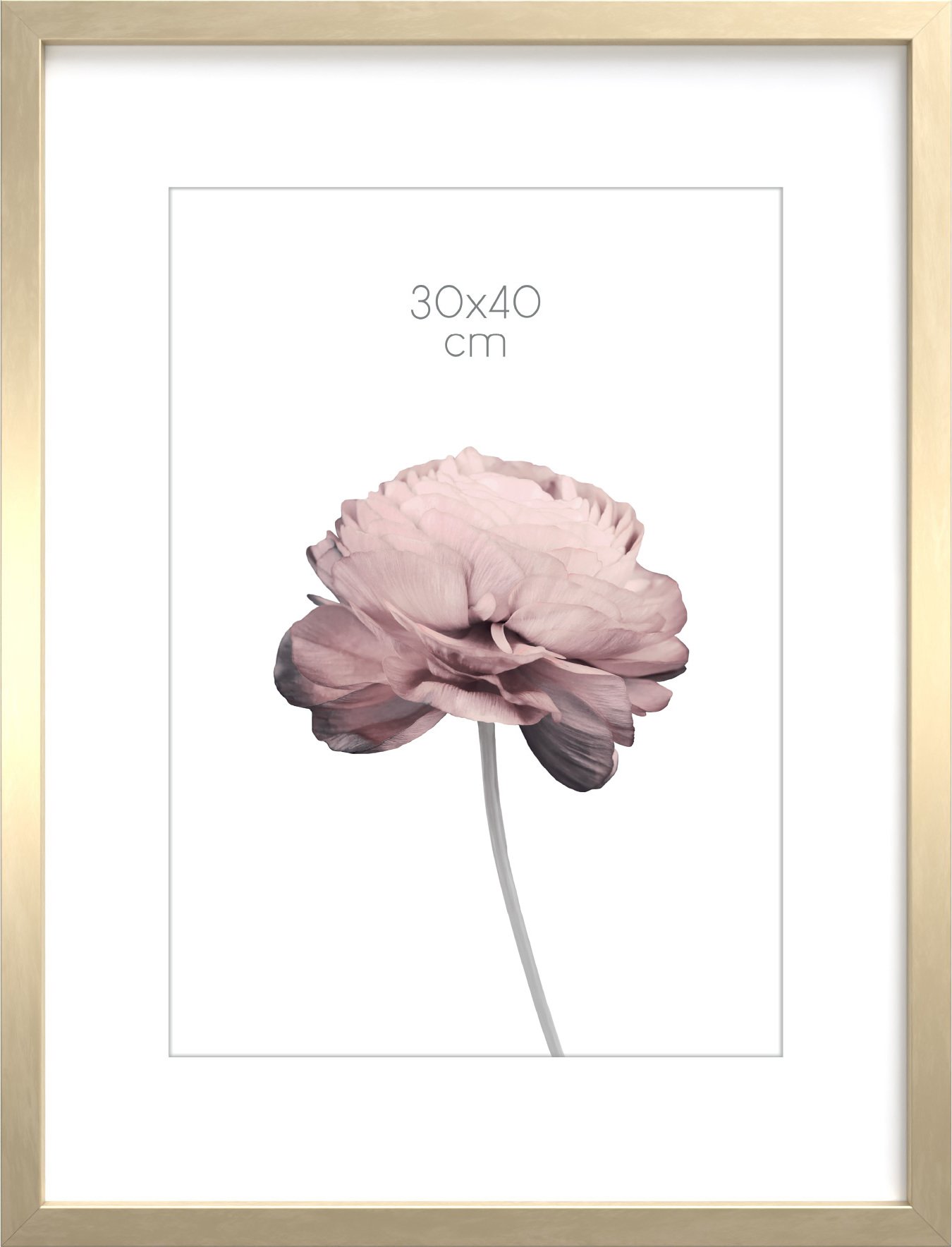 Ramka na zdjęcia Prague 30 x 40 cm szampańska