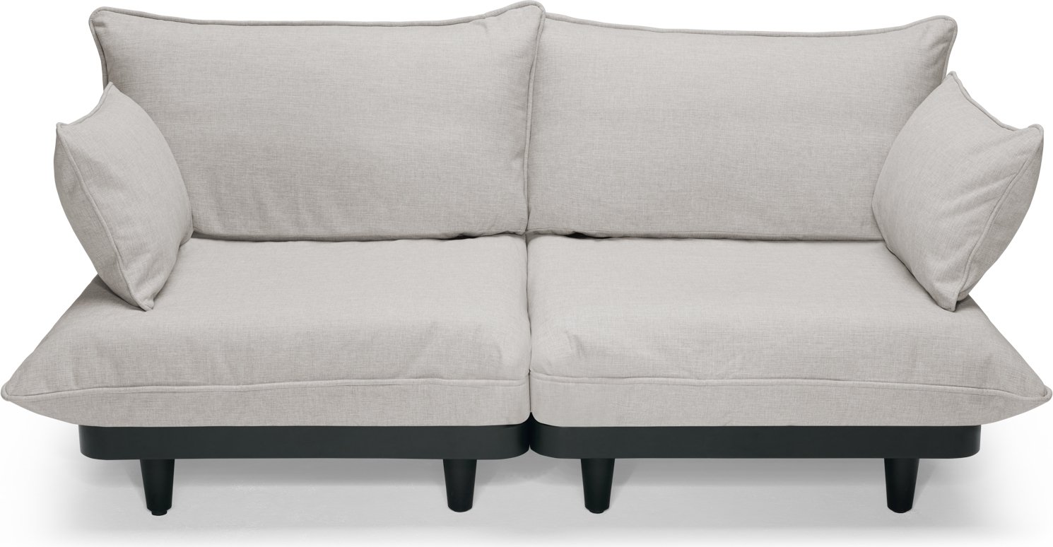 Sofa ogrodowa Paletti jasnoszara 2 el.