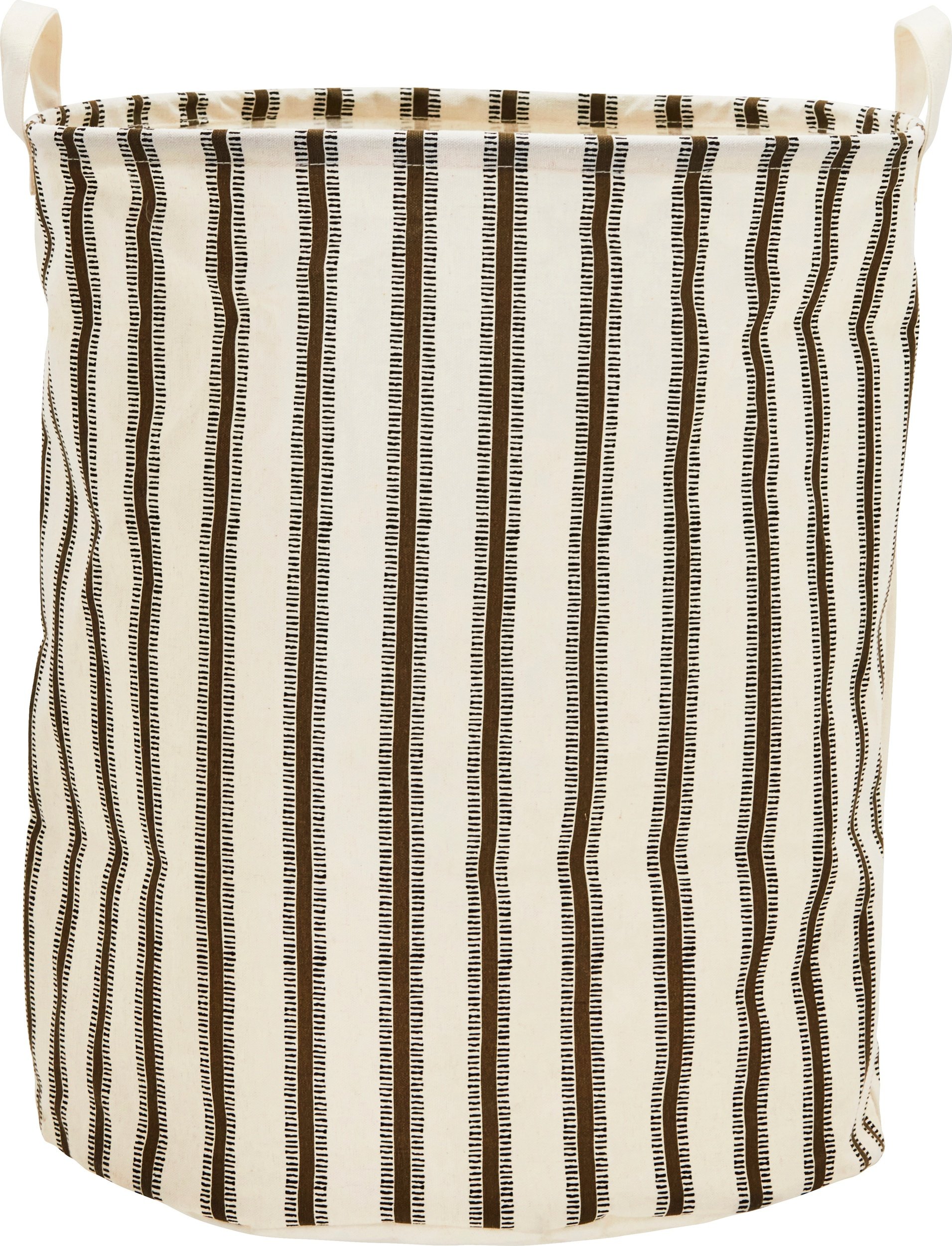 Kosz na pranie Vibes okrągły jasnobrązowy