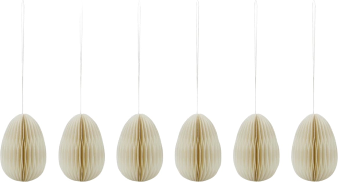 Dekoracje wiszące Eggs 6 szt.