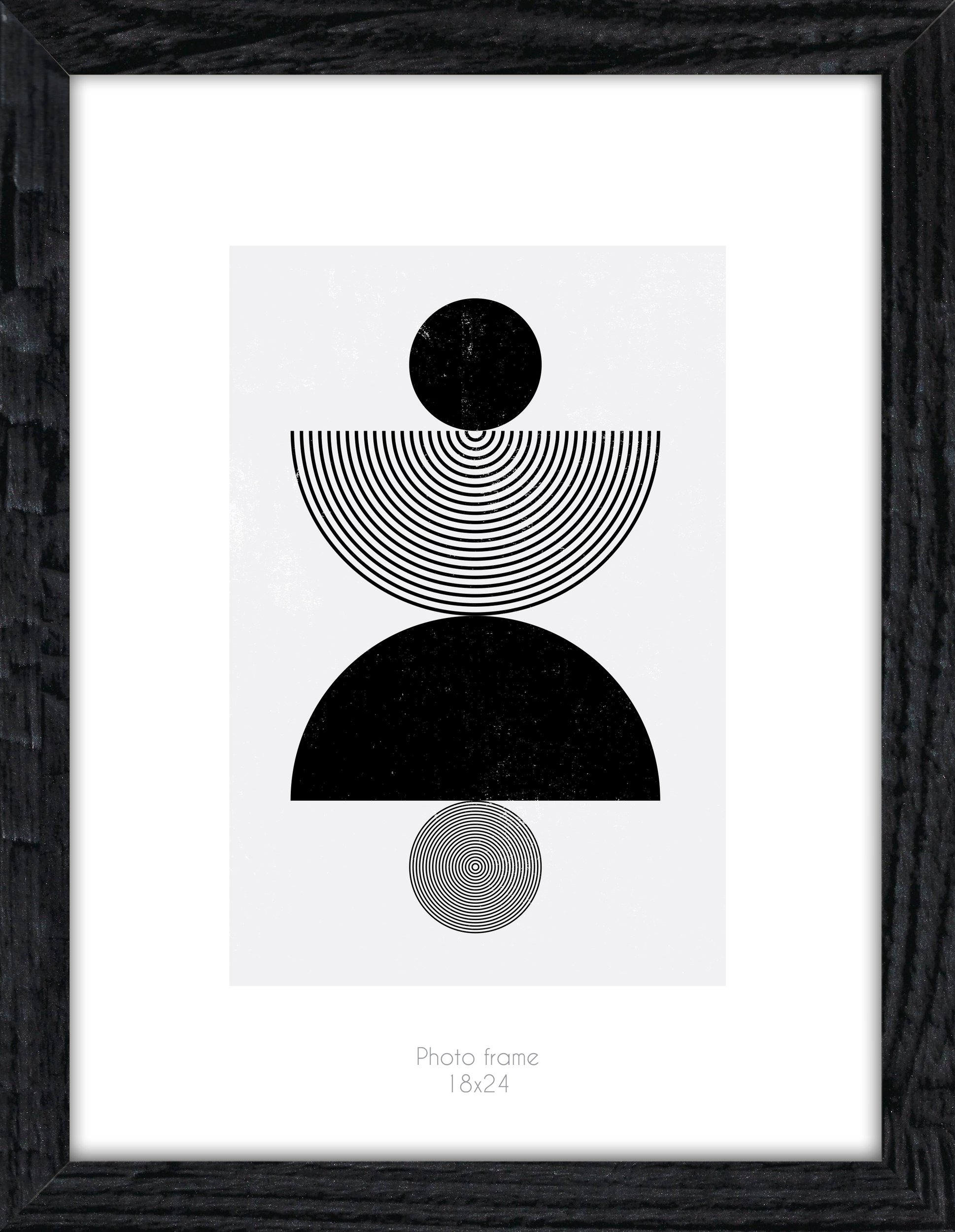 Ramka na zdjęcia Kyoto 18 x 24 cm czarna