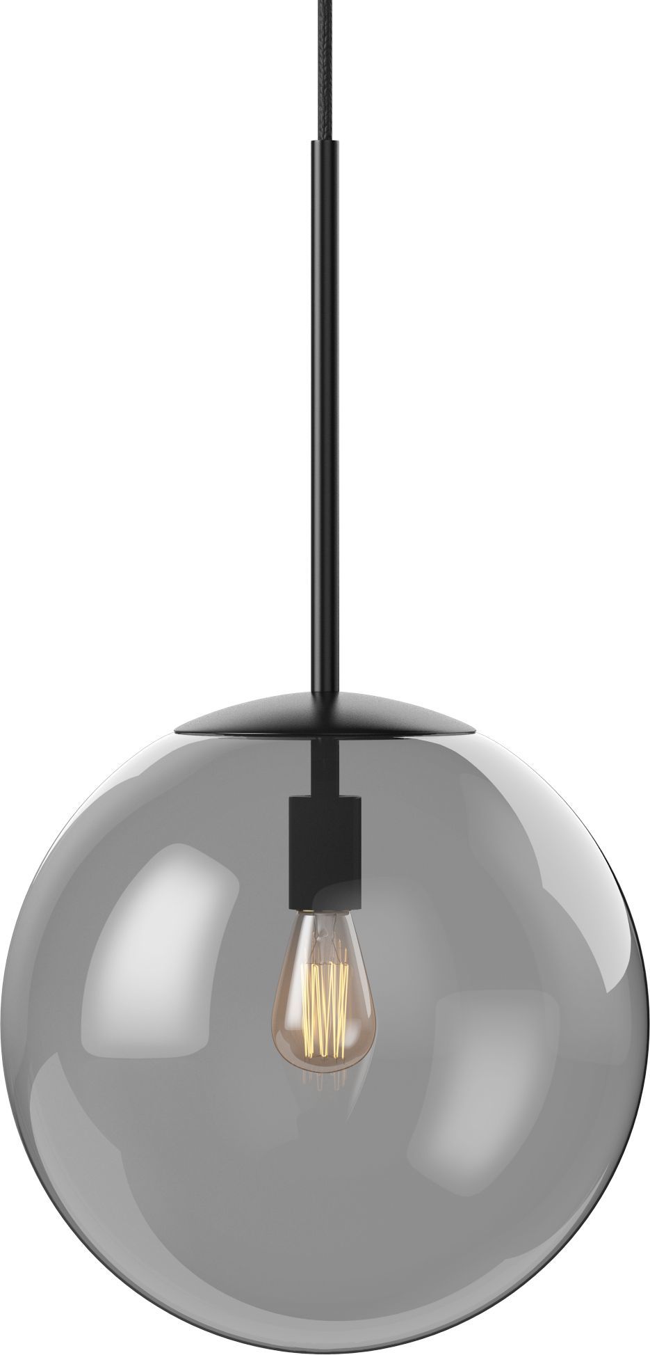 Lampa wisząca Orb 25 cm czarna