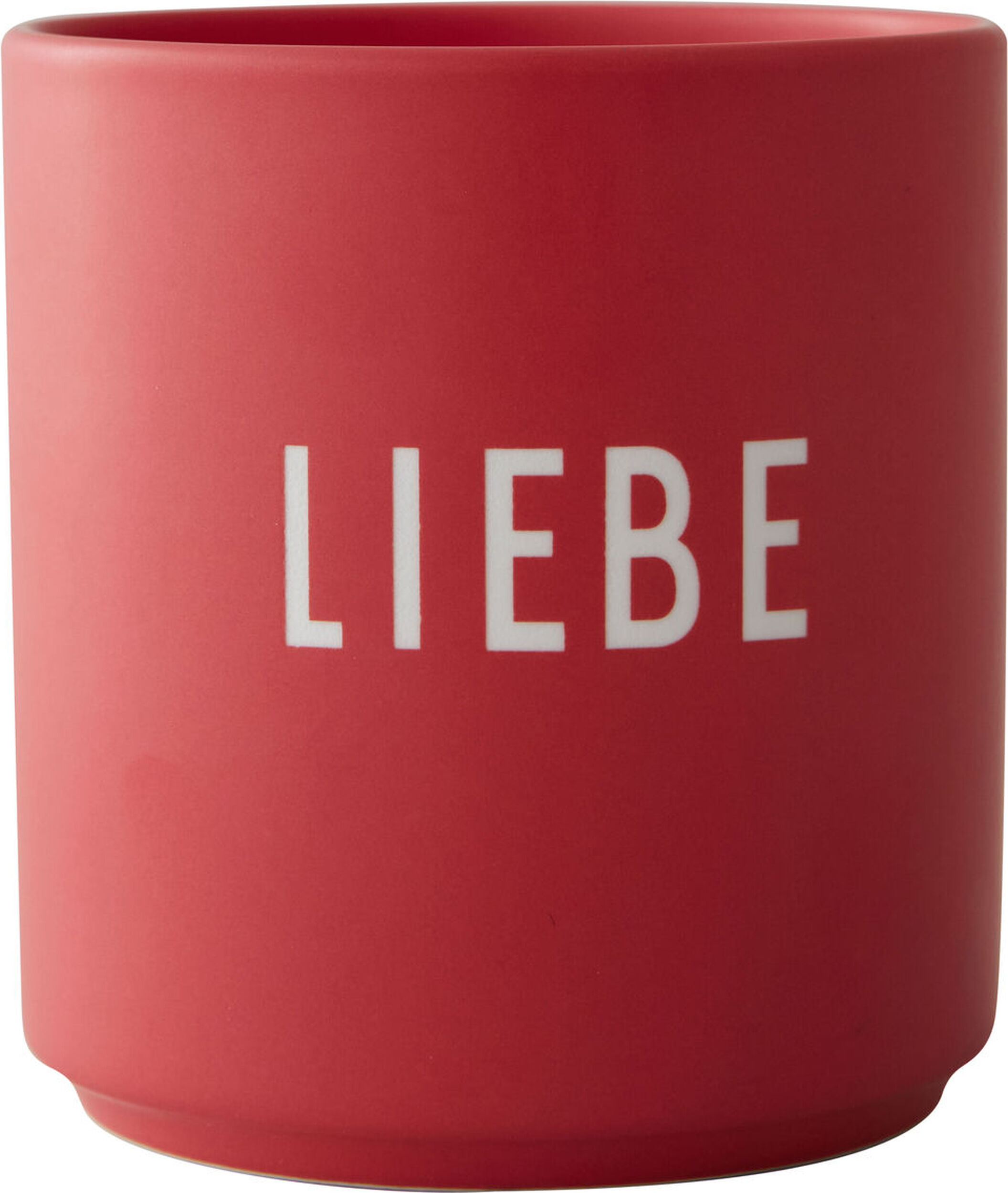 Kubek Favourite DE Liebe czerwony
