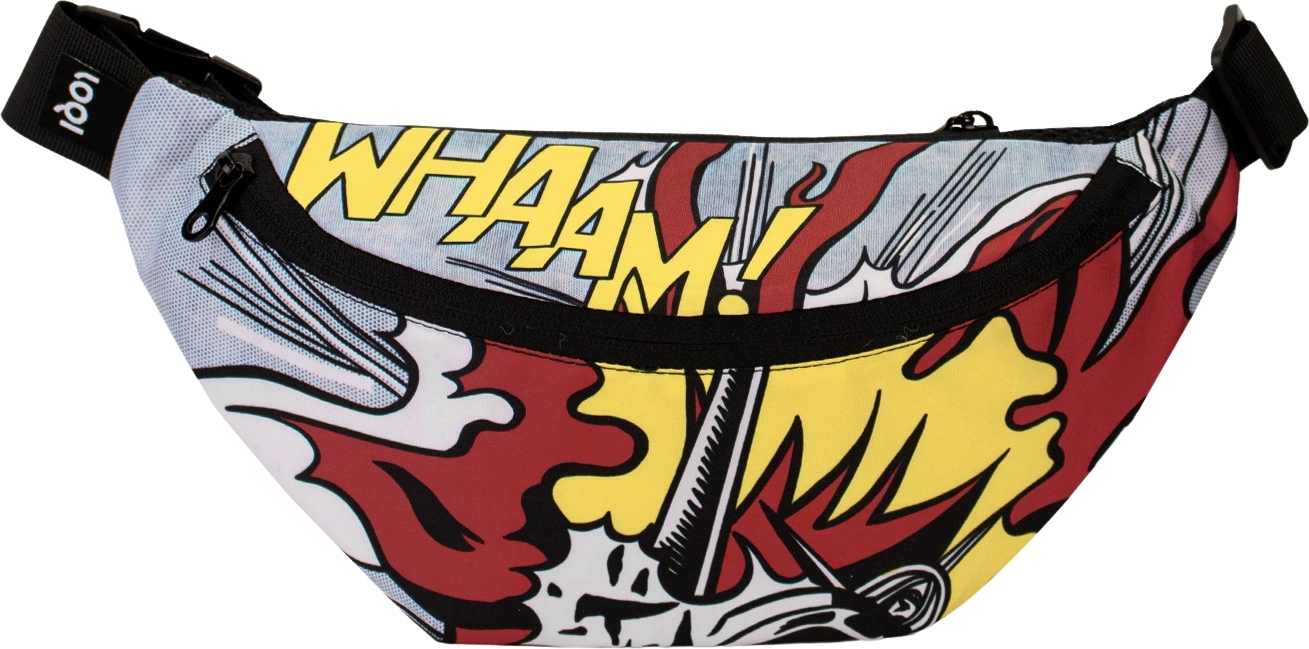 Saszetka LOQI Museum Roy Lichtenstein Whaam! z recyklingu