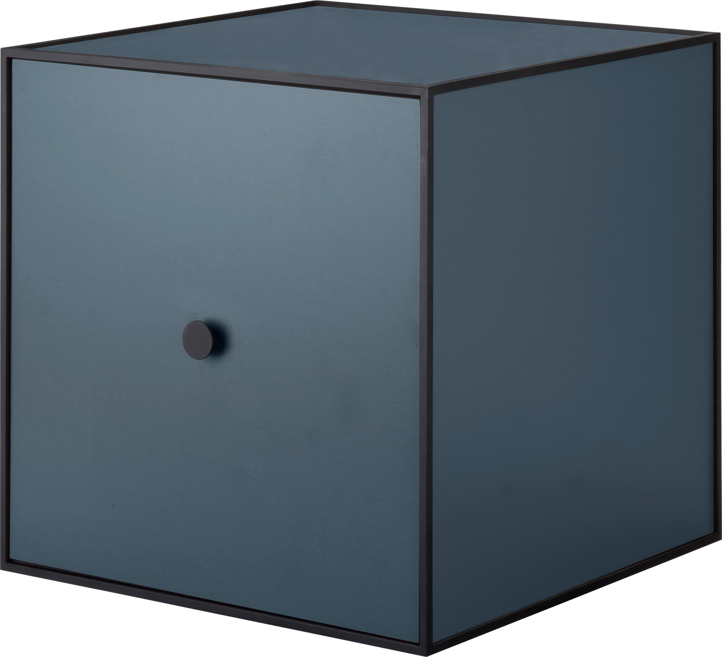 Szafka ścienna Frame 35 ciemnoturkusowa z drzwiczkami