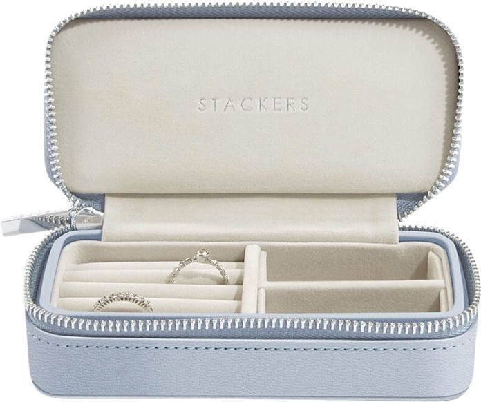 Pudełko podróżne na biżuterię Stackers Travel classic lawendowe