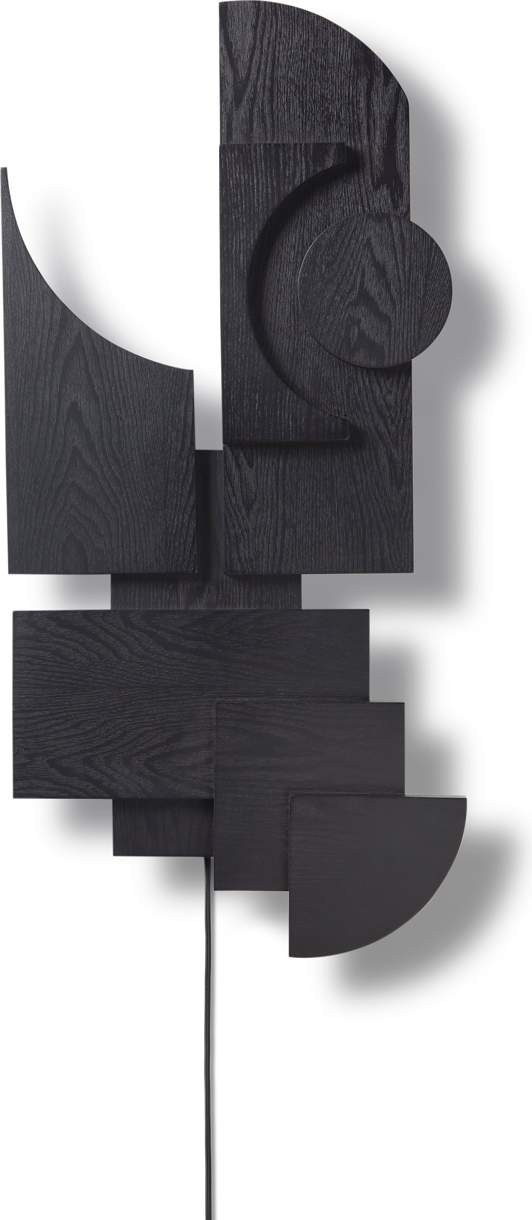 Lampa ścienna Totem Deco czarna