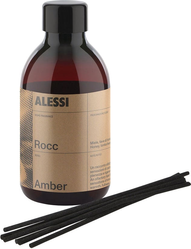 Zapach do dyfuzora z patyczkami rattanowymi Rocc Amber
