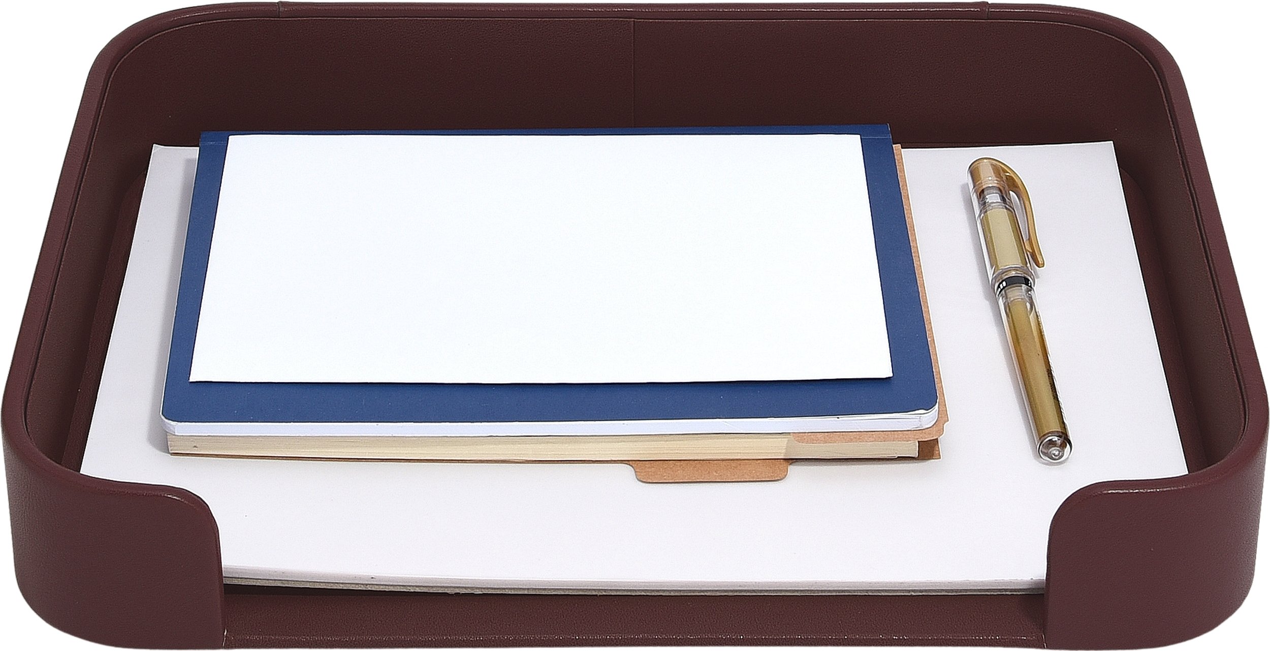 Organizer na listy i dokumenty Stackers 24,5 x 32,5 cm bordowy