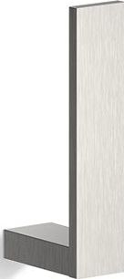 Wieszak na papier toaletowy Contract pionowy stal matowa