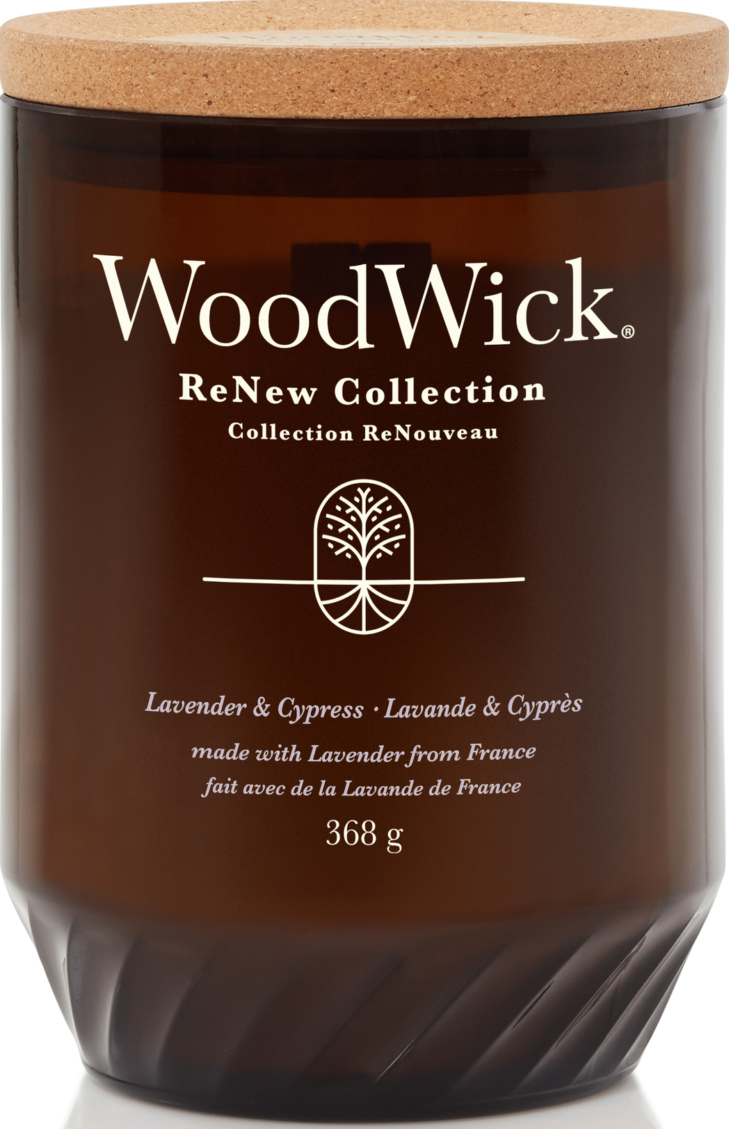 Świeca ReNew WoodWick Lavender & Cypress duża