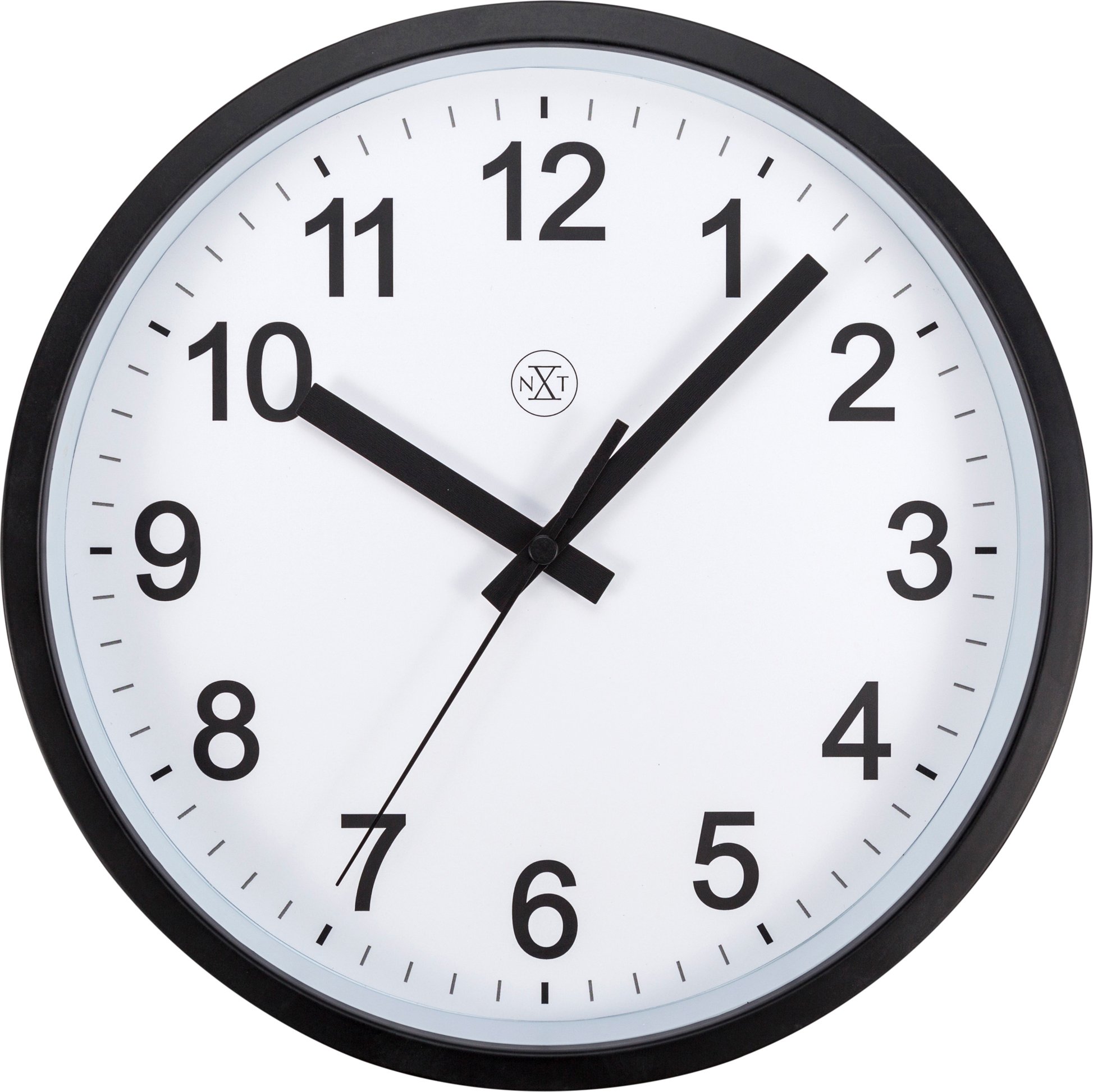 Zegar ścienny Robust 25,5 cm czarno-biały