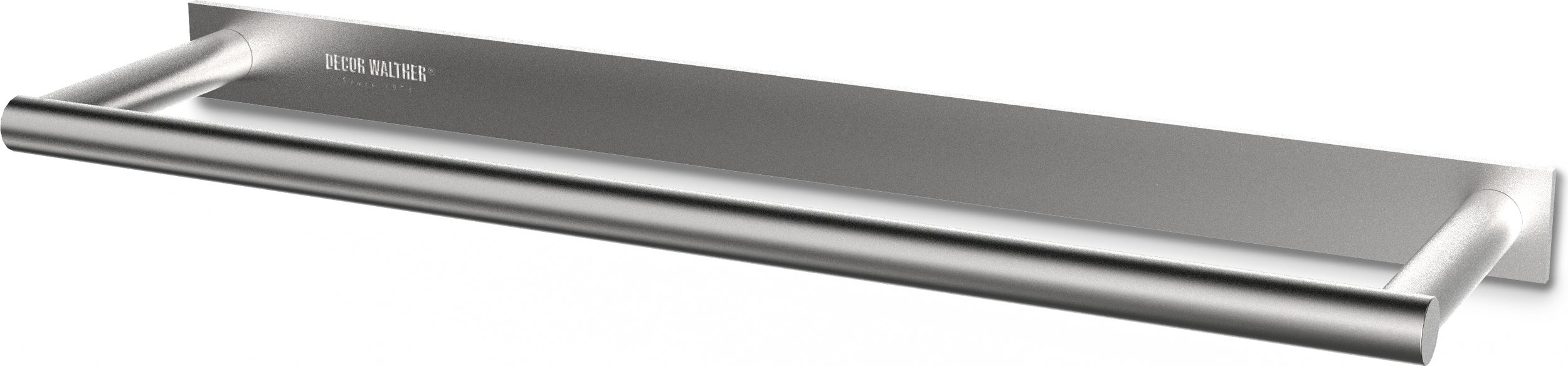 Wieszak reling na ręczniki Mikado Frame 31 cm stal nierdzewna matowa