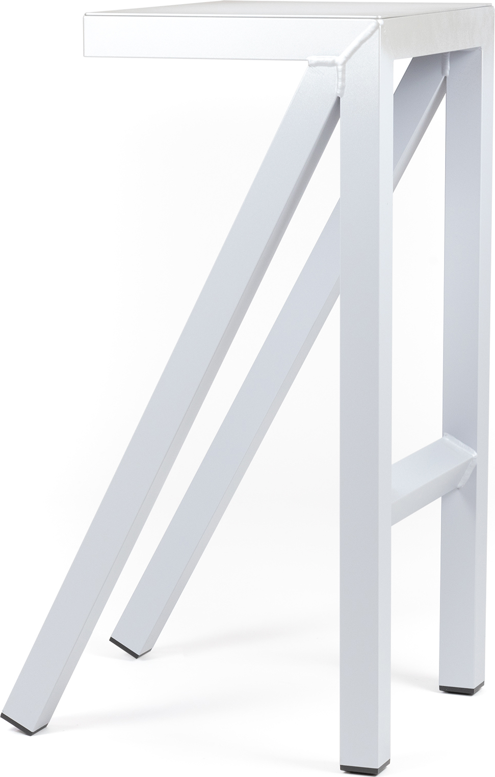 Stołek barowy Bureaurama 74 cm szary