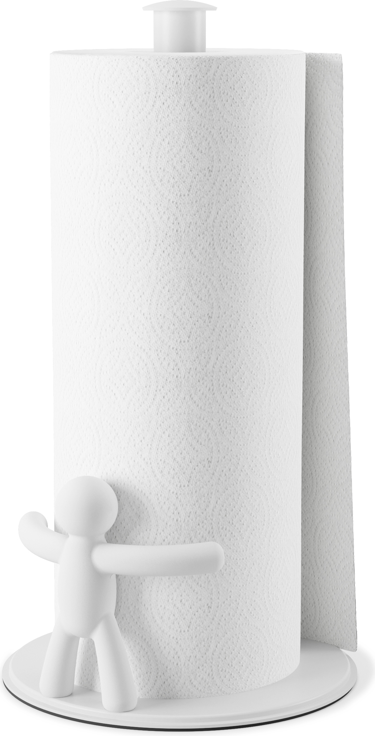 Stojak na ręcznik papierowy Buddy biały