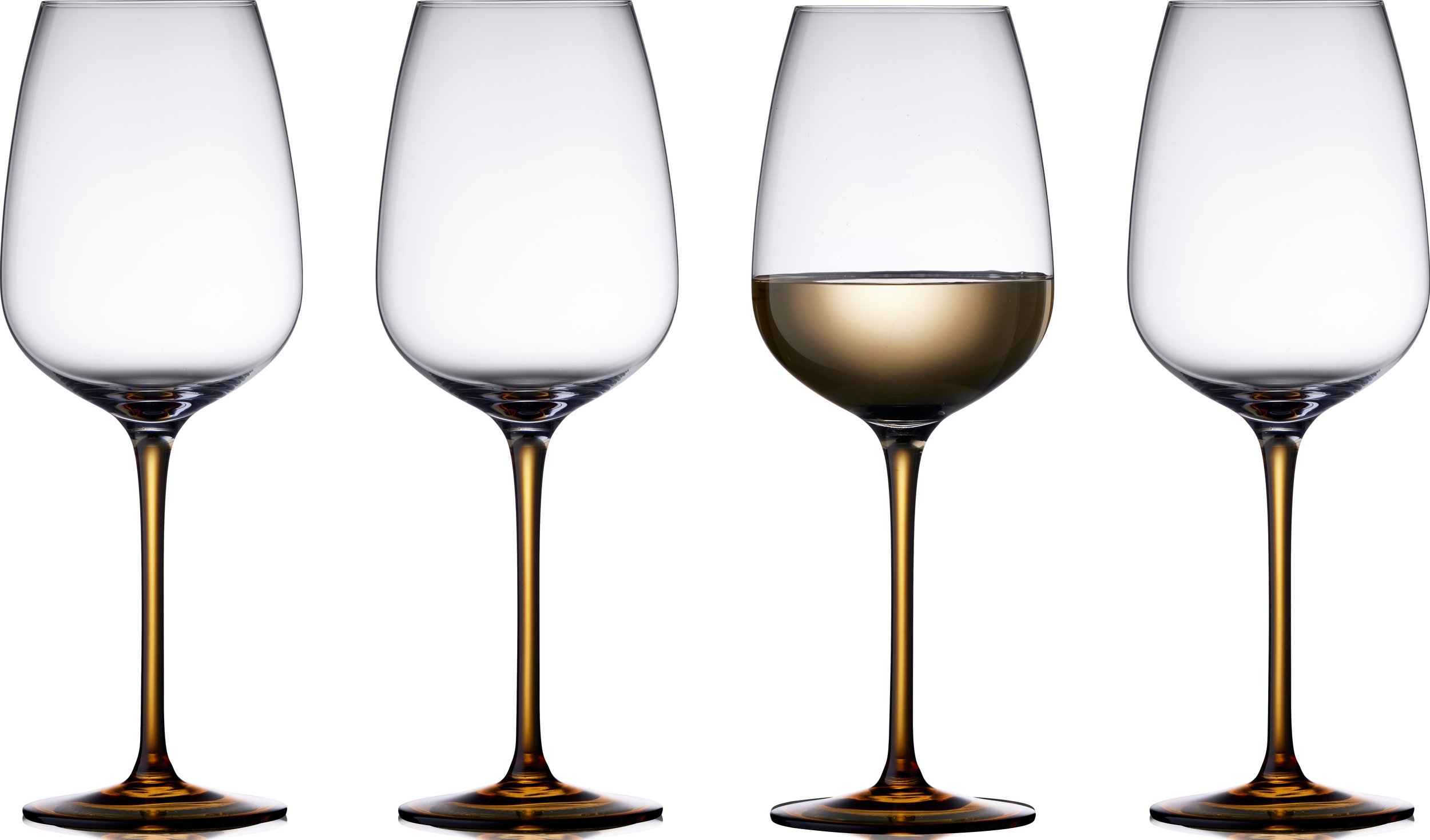 Kieliszki do wina Vienna 530 ml bursztynowe 4 szt.