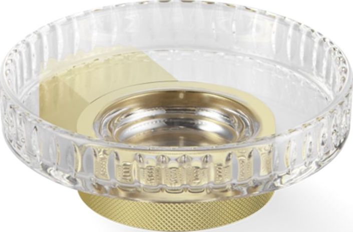 Mydelniczka Club karbowana złoty mat ścienna