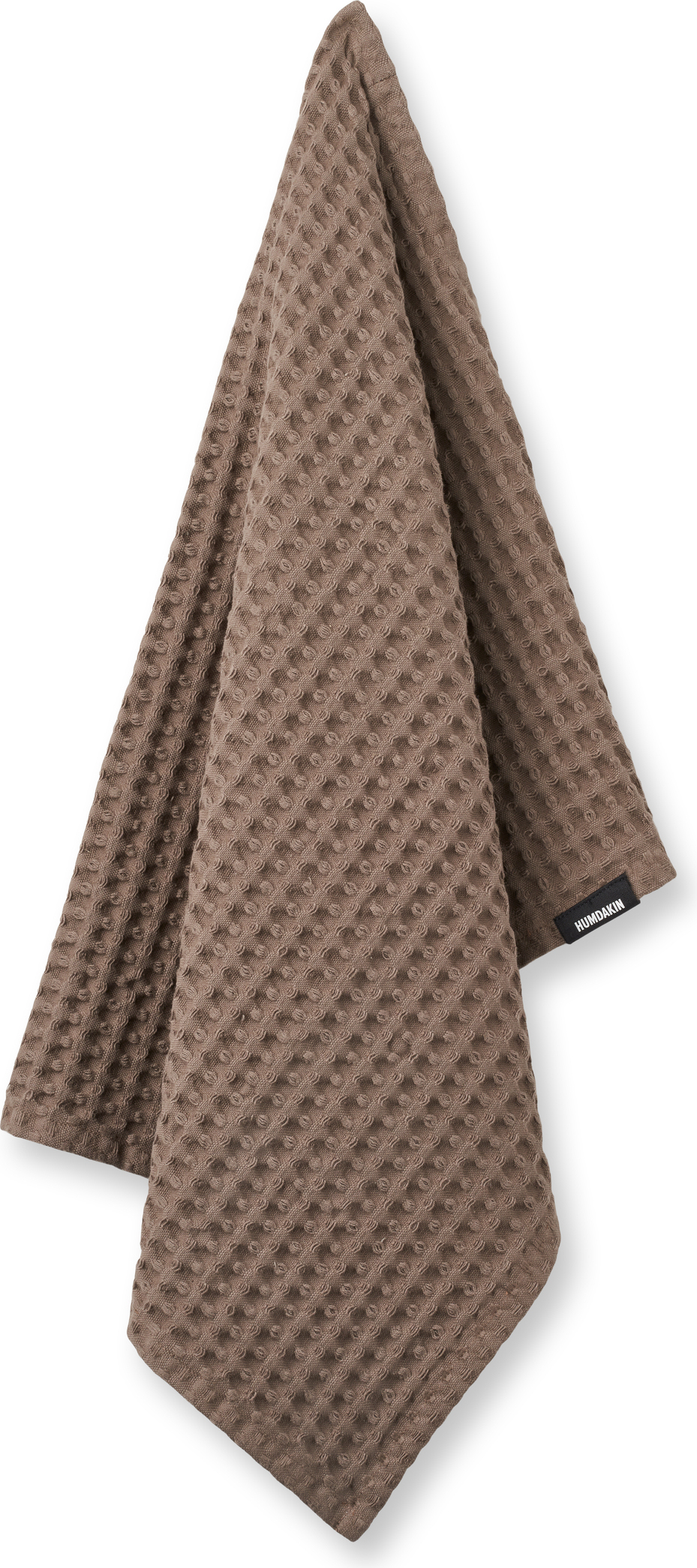 Ręcznik kąpielowy Humdakin Waffle 70 x 135 cm brązowy