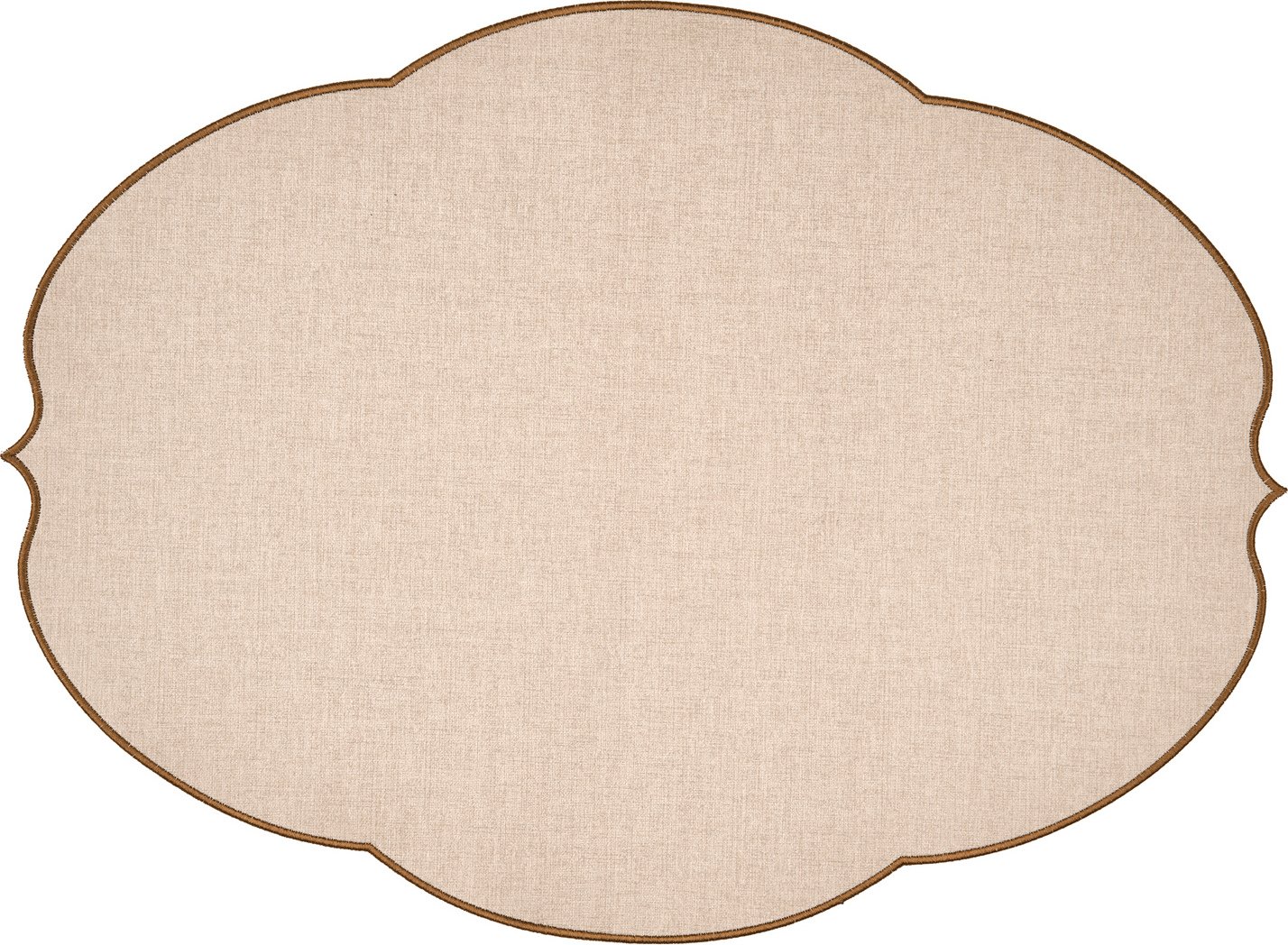 Podkładka pod talerz Flowers beżowa