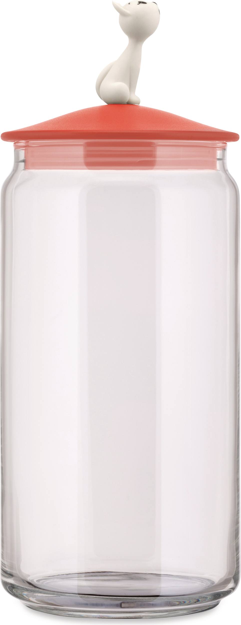 Pojemnik na karmę dla kota MioJar czerwony