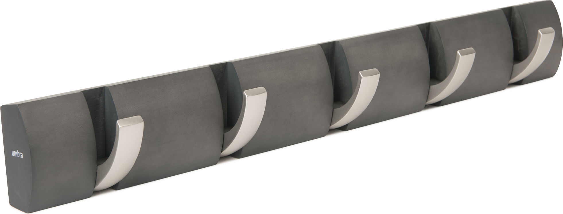 Wieszak listwa Flip brązowy