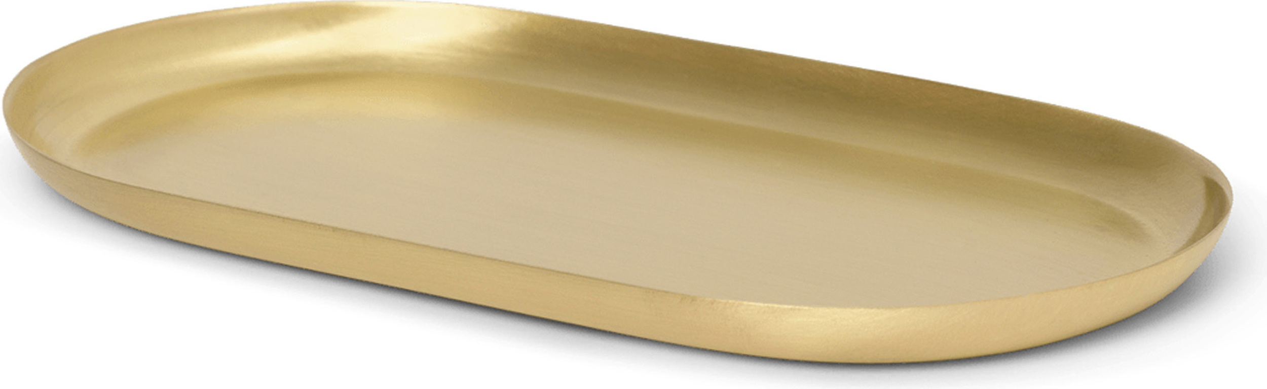 Taca Basho owalna mosiężna