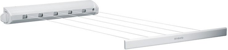 Suszarka do ubrań Brabantia biała rozciągana