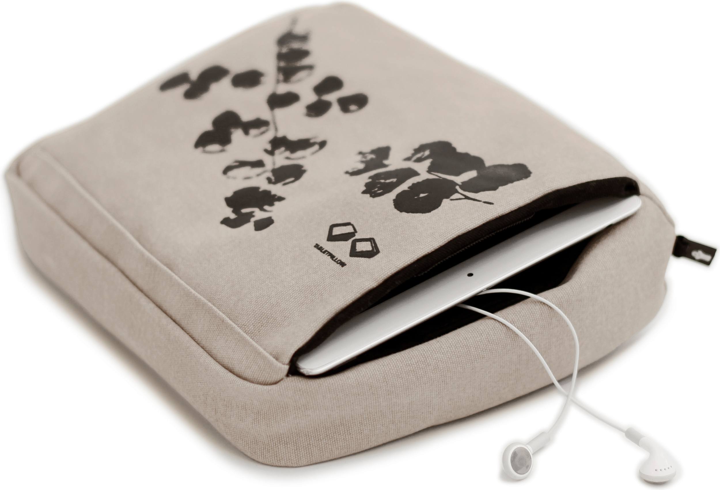 Etui na tablet lub iPad Tabletpillow 2 kremowe