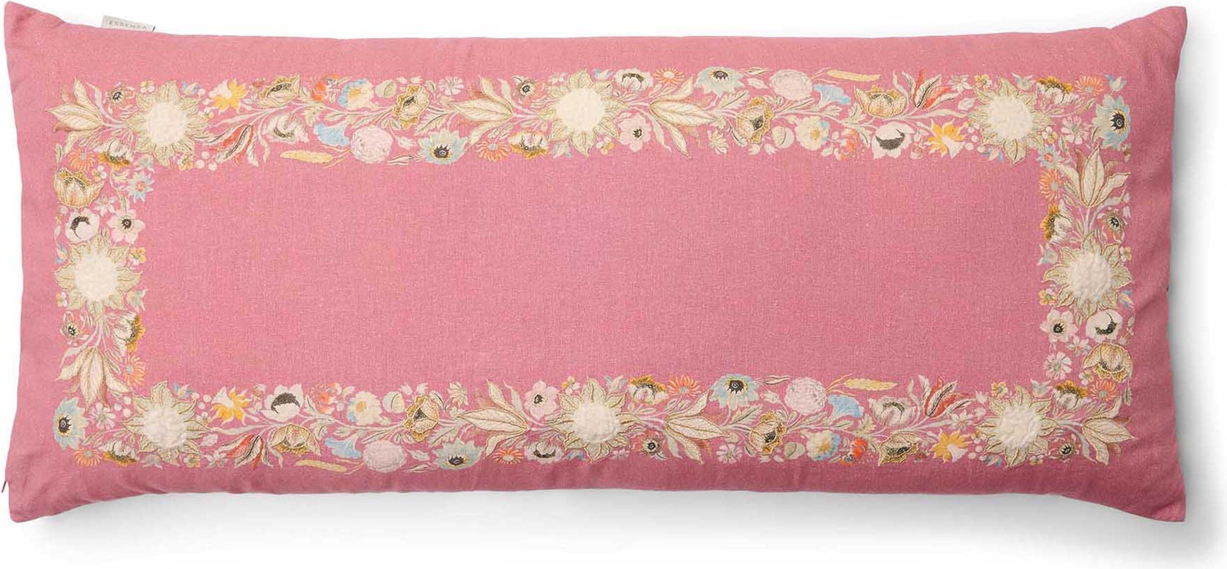 Poduszka dekoracyjna Veroniq 40 x 90 cm różowa