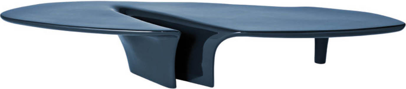 Stolik kawowy Waterfall niebieski