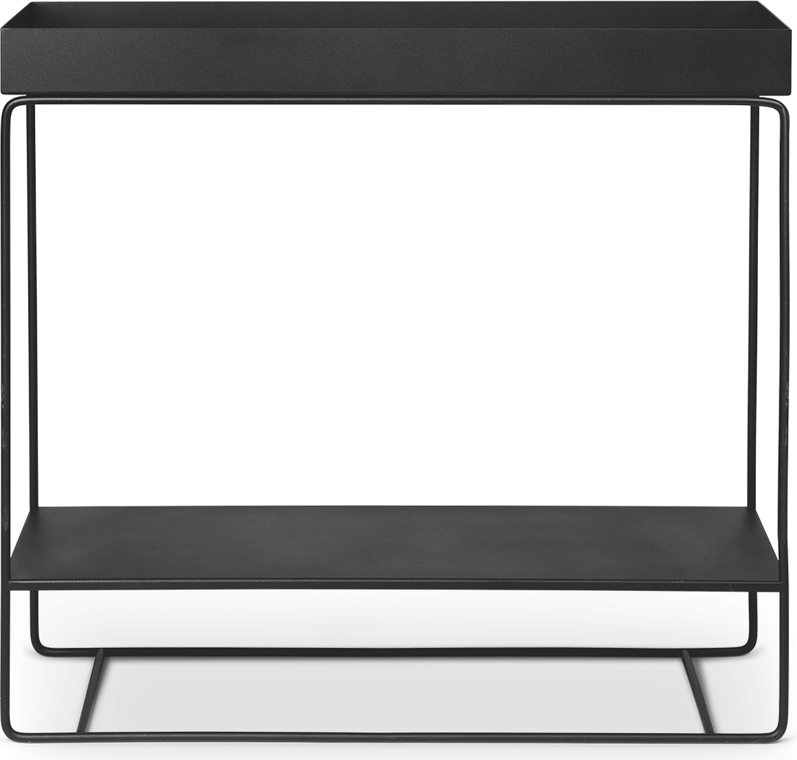 Konsola Plant Box Two-Tier czarna