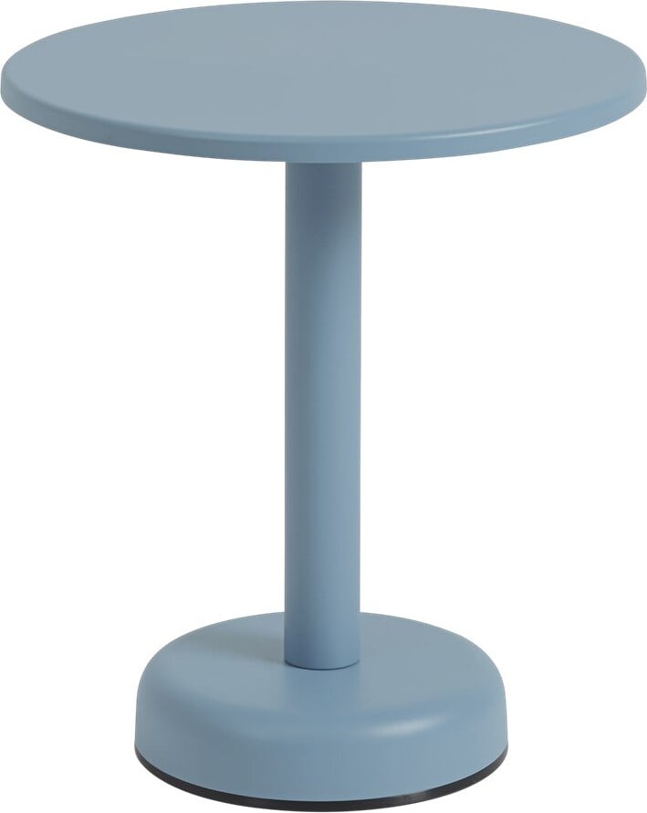 Stolik kawowy Linear okrągły 42 x 47 cm zgaszony błękit