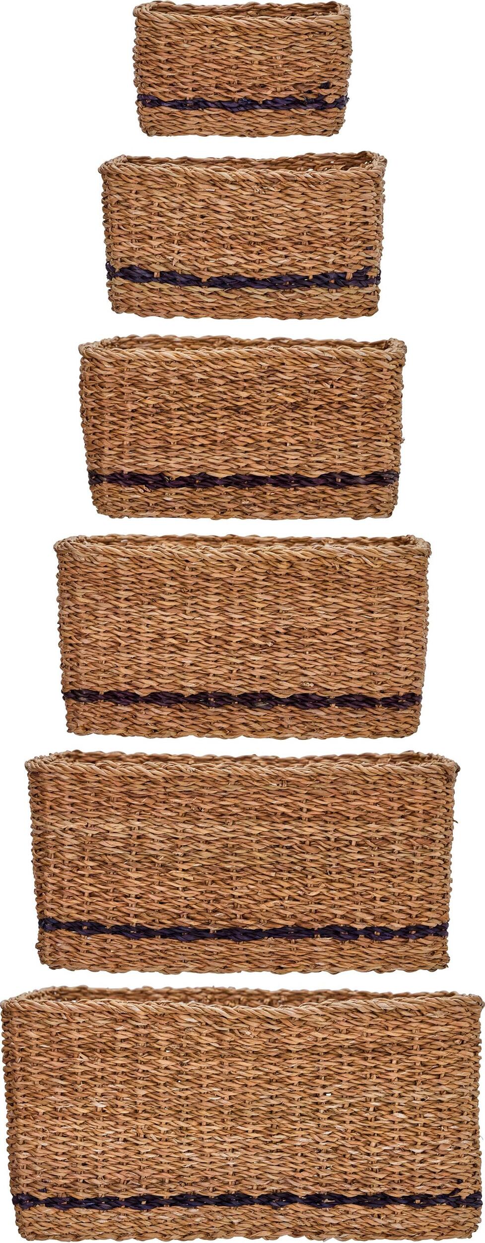 Kosze do przechowywania Squares 6 szt.