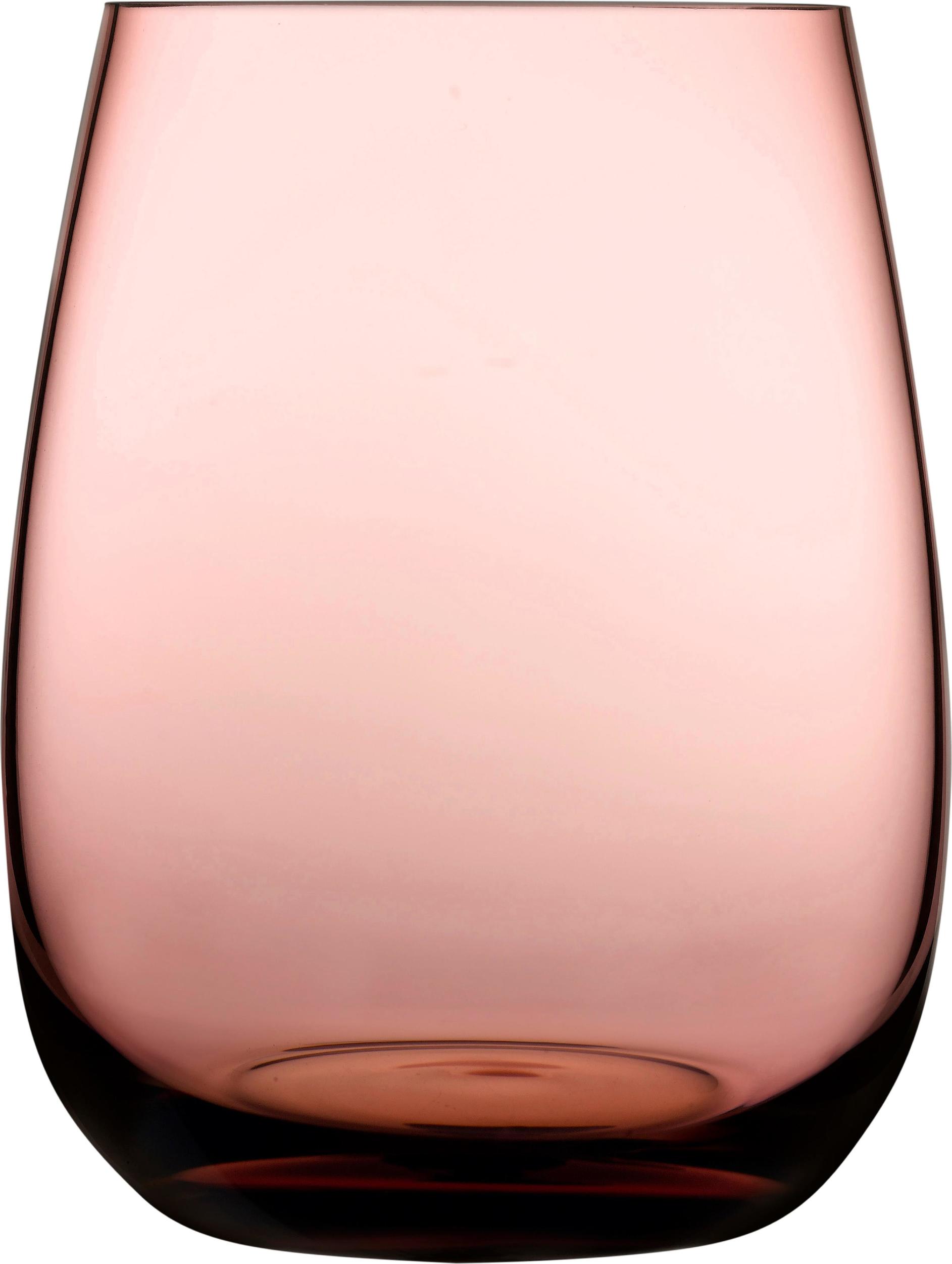 Szklanki Colored U 440 ml karmelowe 4 szt.