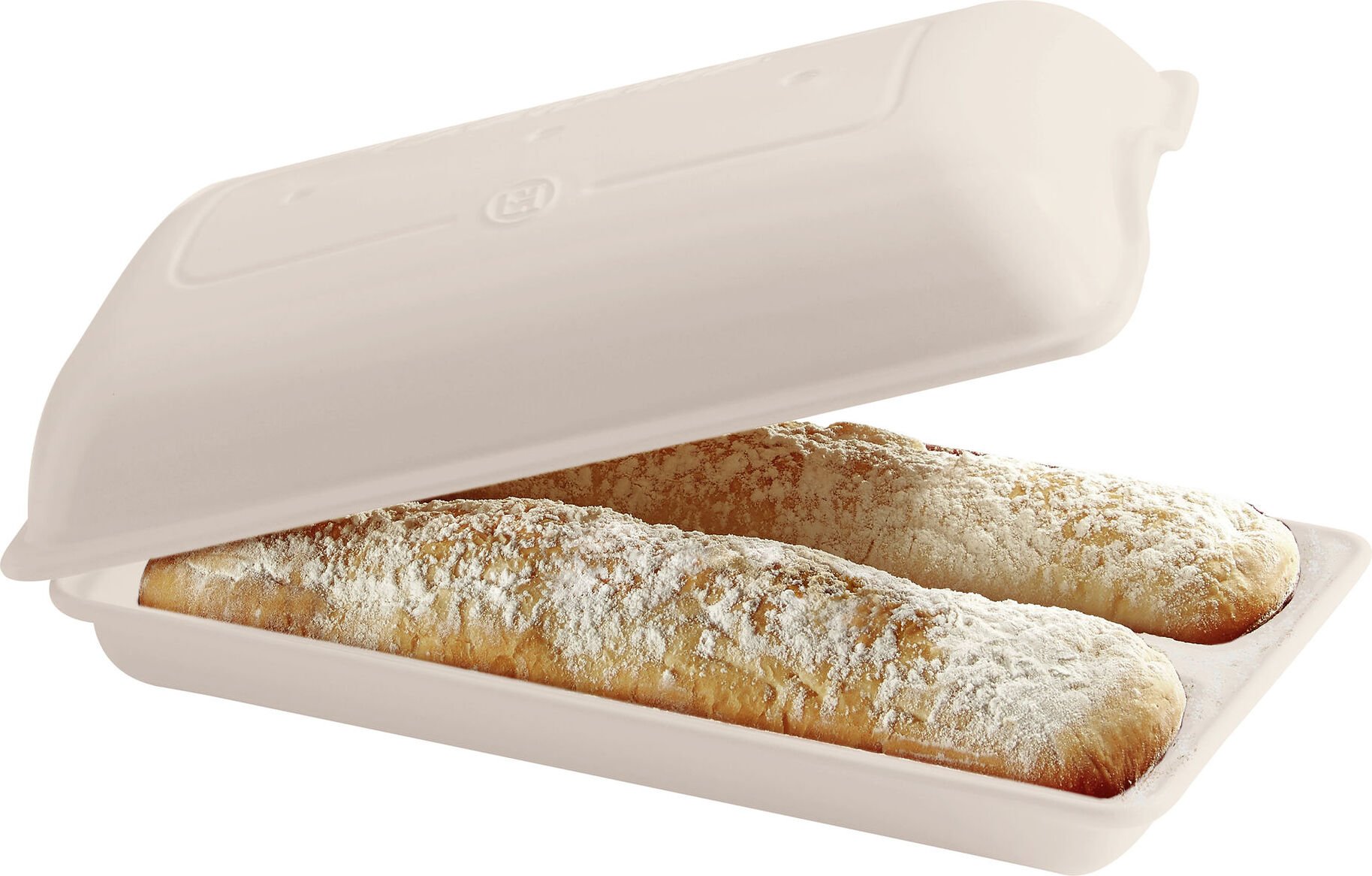 Forma do ciabatty Emile Henry kremowa